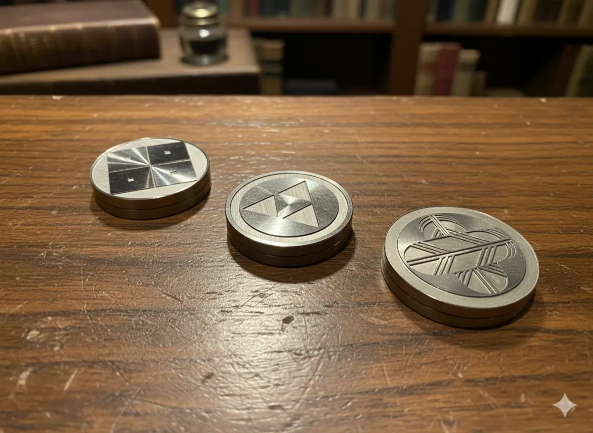 様々な家紋のiCoin